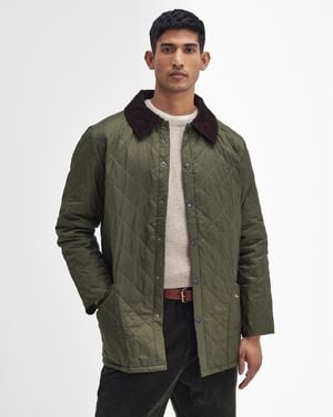 Barbour Olive Heritage Liddesdale Jacket - Green