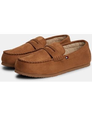 Tommy Hilfiger Driver Hilfiger House Shoes - Brown