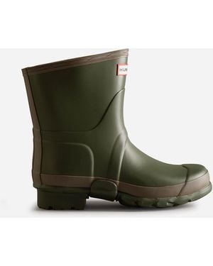 HUNTER Short Gardener Boot - Green