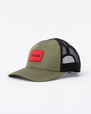 HUGO Kody Logo Patch Cap - Green