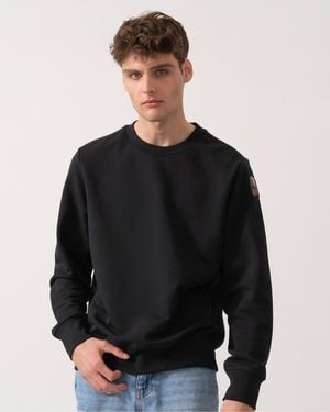 Parajumpers K2 Crew Neck Sweatshirt With Logo Patch - Black