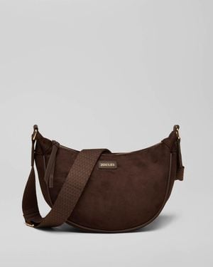 Joules Jade Half Moon Bag - Brown