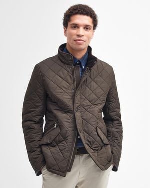 Barbour Powell Quilted Jacket - Brown