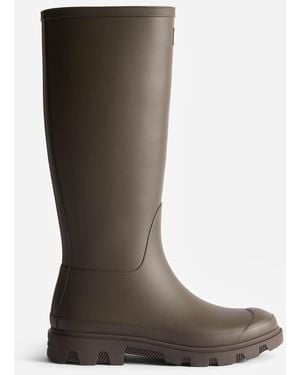 HUNTER Downpour Tall Boot - Brown