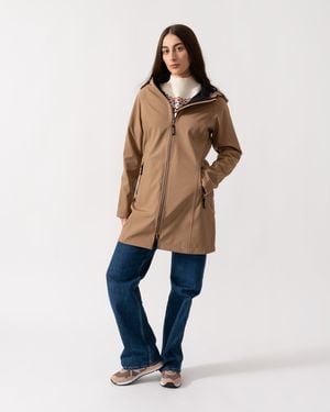 Ilse Jacobsen Daybreak Softshell Raincoat - Natural
