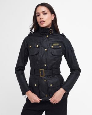 Barbour Wax Jacket - Blue