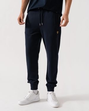 Belstaff Patch Logo Joggers - Blue