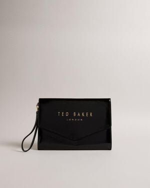 Ted Baker Crinkie Crinkle Icon Pouch - Black