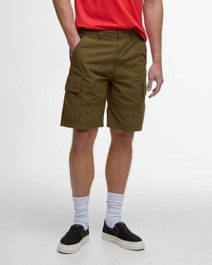 Barbour Ripstop Cargo Shorts - Green