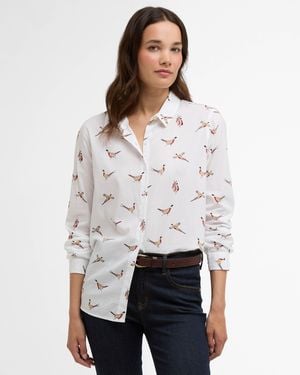 Barbour Safari Long Sleeve Shirt - White