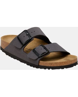 Birkenstock Arizona Birkibuc Sandals - Brown