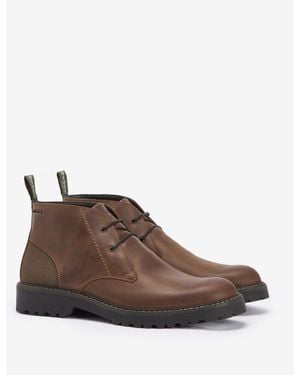 Barbour Maxwell Chukka Boots - Brown