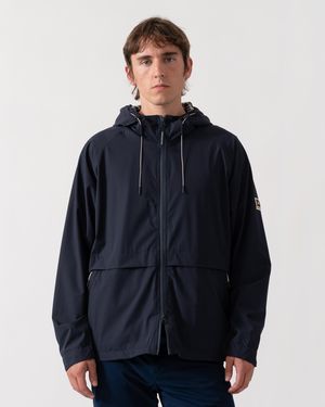 Aquascutum Shell Sp Hooded Jacket - Blue
