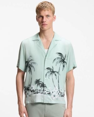 BOSS Rayer Short Sleeve Shirt - Green