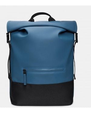 Rains Trail Rolltop Backpack - Blue