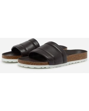 Oliver Sweeney Bornos Leather Slides - Brown