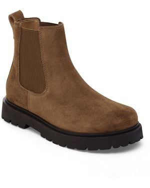 Birkenstock Highwood Slip On Mid Suede Boots - Brown