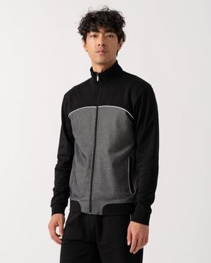 BOSS Loungewear Tracksuit Jacket 50545567 - Black