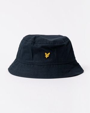 Lyle & Scott Lyle & Scott Cotton Bucket Hat - Blue