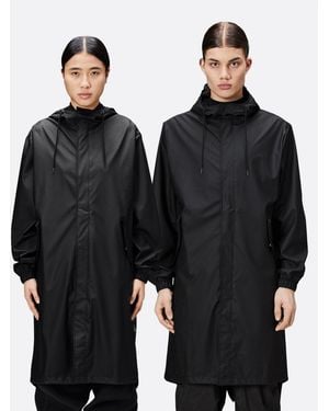 Rains Fishtail Parka - Black
