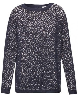 Great Plains Eloise Knit Round Neck Jumper - Blue