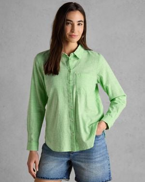 Joules Ida Long Sleeve Shirt - Green