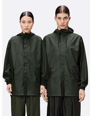 Rains Fishtail Jacket - Black