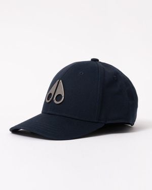 Moose Knuckles Front Logo Icon Cap - Blue
