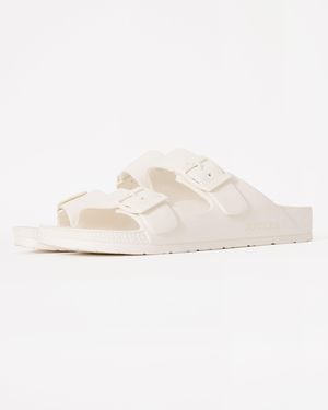 Joules Sunseeker Eva Sliders - Natural