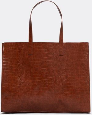 Ted baker khaki large tote bag hotsell