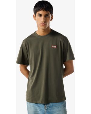 HUNTER Label Essentials Logo T-Shirt - Green
