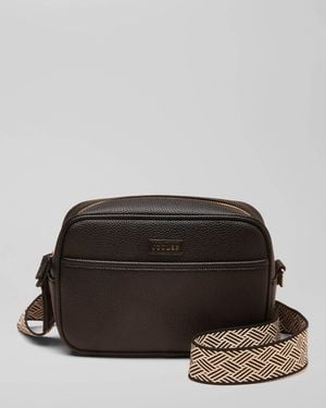 Joules Trent Faux Leather Crossbody Bag - Black