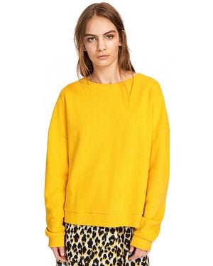 Samsøe & Samsøe Robin O-N Sweatshirt 3164 , Size: S - Yellow