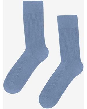 COLORFUL STANDARD Classic Organic Socks - Blue