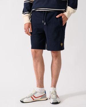 Belstaff Logo Sweatshorts - Blue