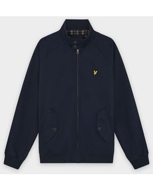 Lyle & Scott Cotton Harrington Jacket - Blue