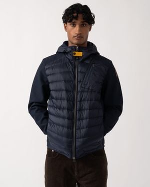Parajumpers Nolan Hybrid Hooded Jacket - Blue