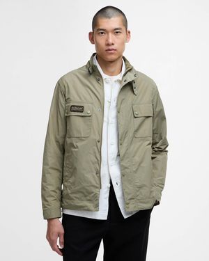 Barbour Merton Shell Showerproof Jacket - Natural