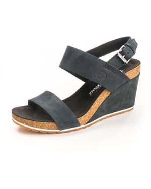 Timberland Capri Sunset Wedge Sandal - Black