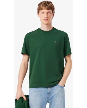 Lacoste Classic Fit Cotton Jersey T-Shirt - Green