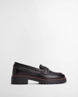 Barbour Maddie Loafers - White