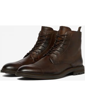Oliver Sweeney Chaves Leather Derby Boots - Brown