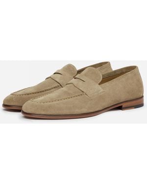Oliver Sweeney Keyworth Suede Loafers Uk8 Eu42 - Natural