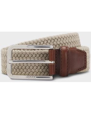 BOSS Clorio Fabric Belt - Brown