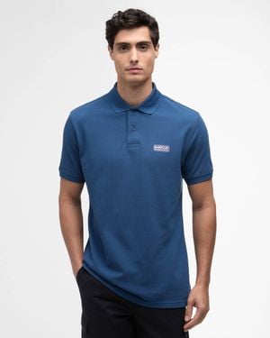 Barbour Essential Short Sleeve Polo - Blue