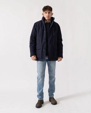 GANT Double Mid Length Jacket - Blue