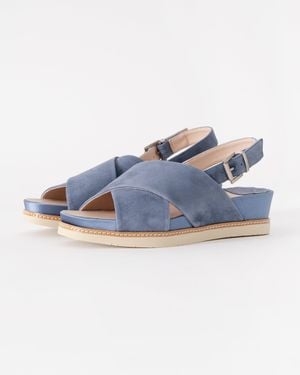 Elia B Adela Cruce Sandal - Blue