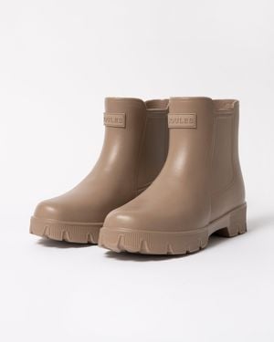 Joules Raindance Short Wellies - Natural