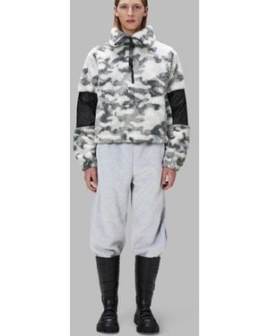 Rains W Kofu Fleece Pullover Size: M - Grey