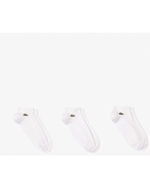 Lacoste 3-Pack Trainers Socks - Natural